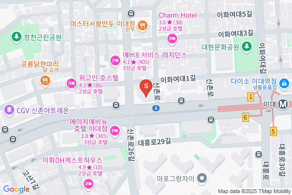 Shinchon-ro 155 Map